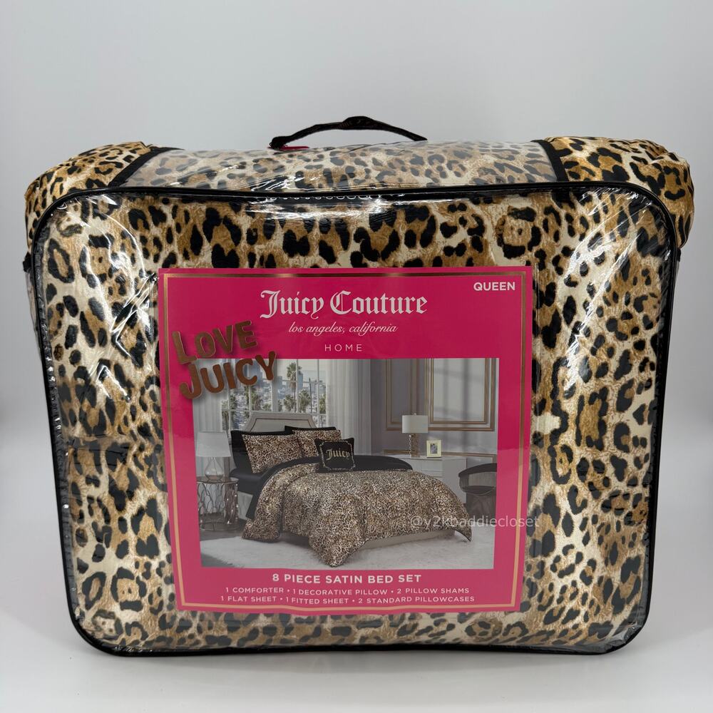 Juicy Couture 8 Piece Bed Set Queen
